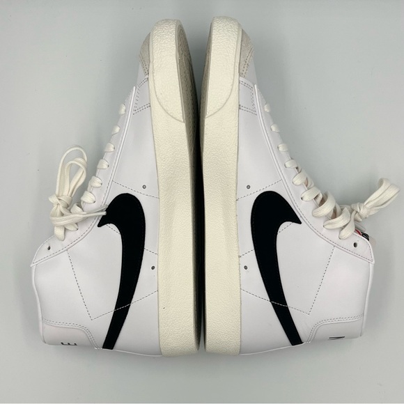 Nike Blazer Mid 77 Vintage White Black - Men’s 9.5 - Picture 6 of 8